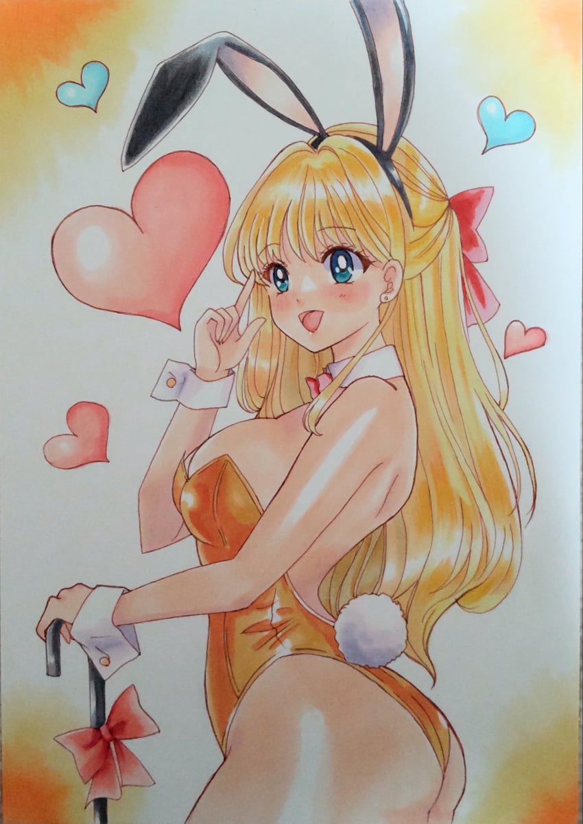 aino minako (bishoujo senshi sailor moon) drawn by minorinoo_ekaki_tadaima_fuoroba_100
