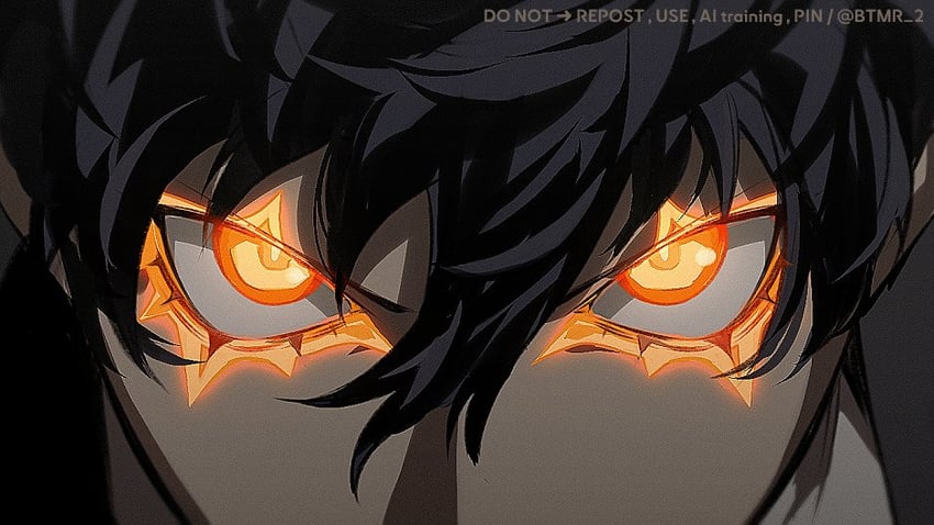 amamiya ren (persona and 2 more) drawn by btmr_game