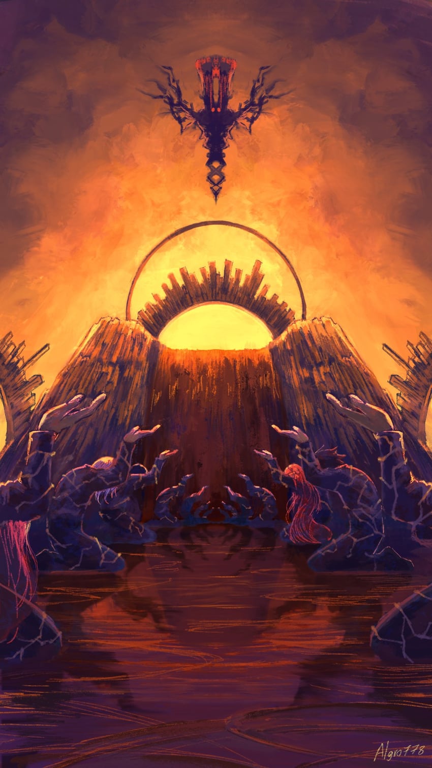 ishmael, faust, heathcliff, and spiral of contempt (project moon and 1 more) drawn by algro778