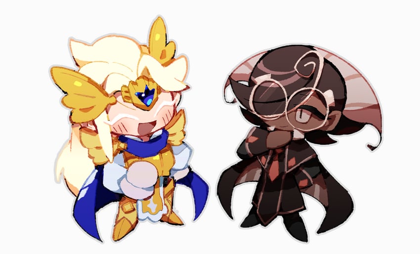 espresso cookie and madeleine cookie (cookie run and 1 more) drawn by melvi0