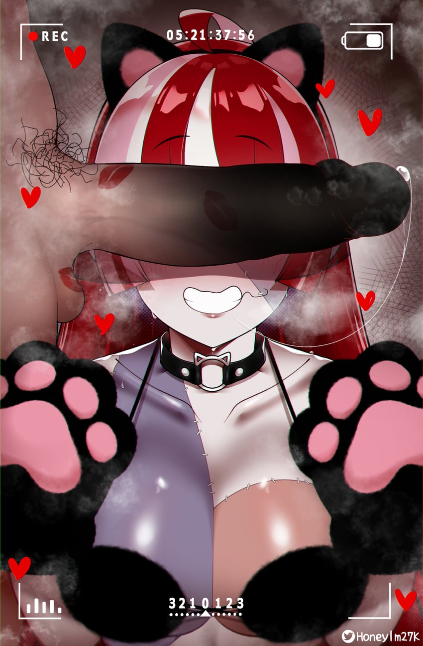 kureiji ollie (hololive and 1 more) drawn by kok_(honeymelon)