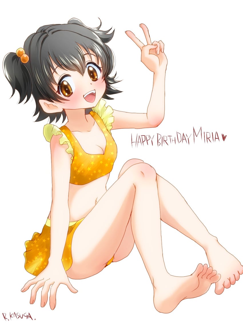 akagi miria (idolmaster and 1 more) drawn by kasuga_rurito