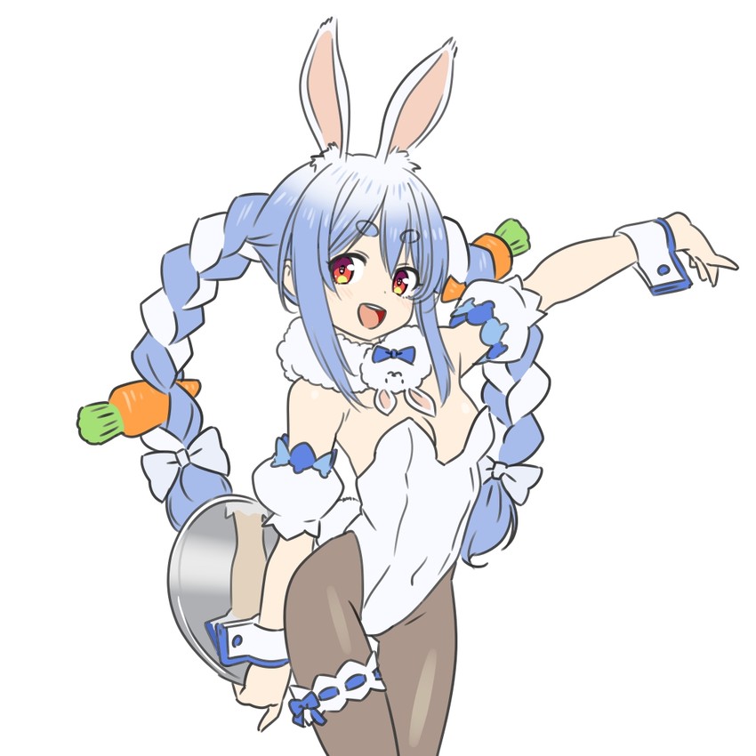 usada pekora and don-chan (hololive) drawn by magari_(c0rn3r)