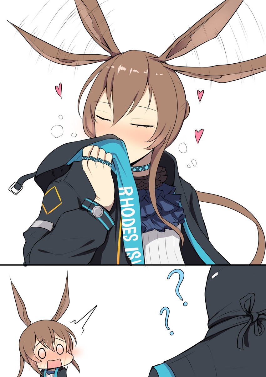 doctor and amiya (arknights) drawn by band-width