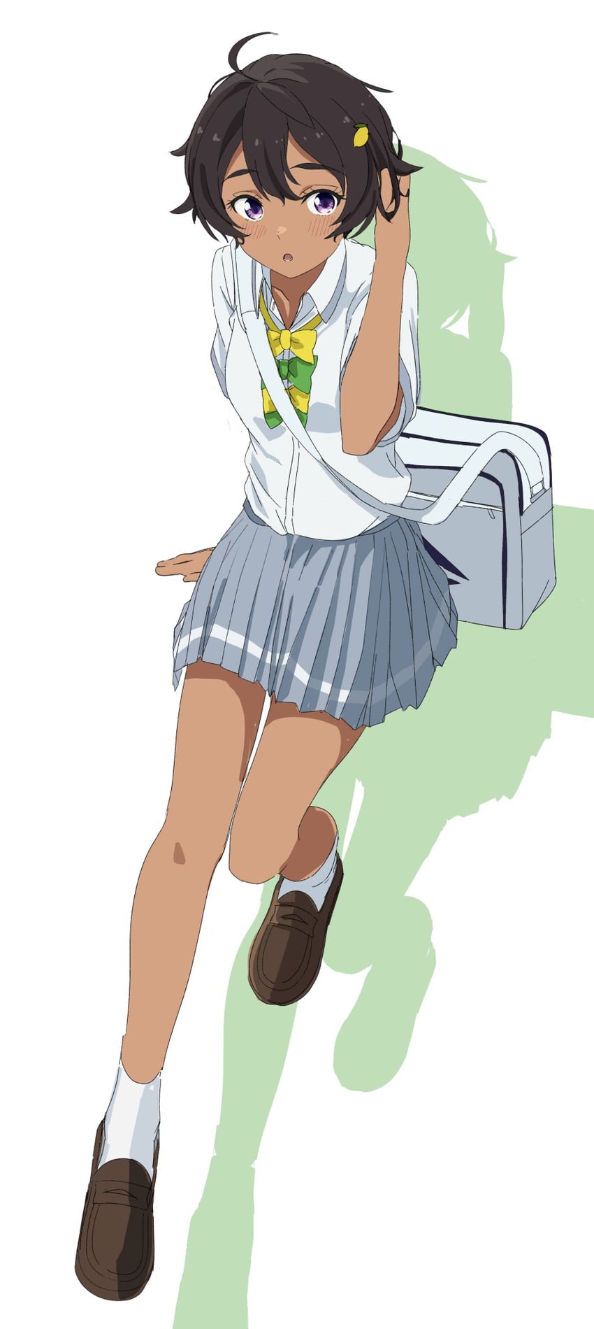 yakishio lemon (make heroine ga oo sugiru!) drawn by shijimi_(maido_ww)