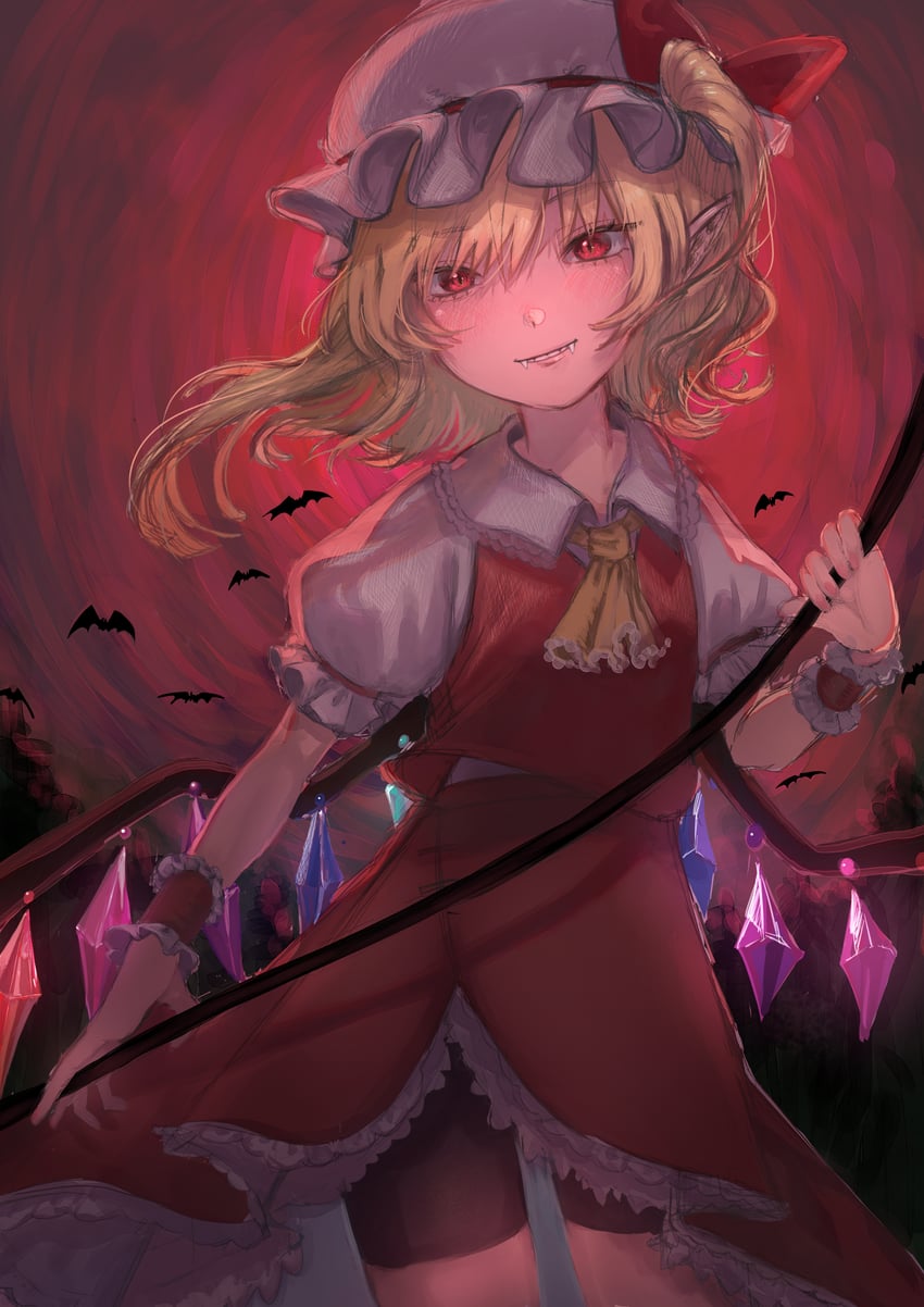 flandre scarlet (touhou and 1 more) drawn by petarikooo