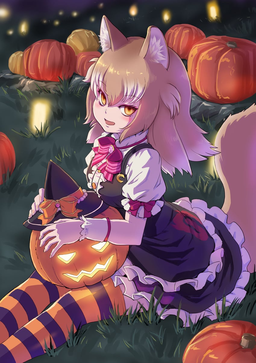 japanese wolf (kemono friends and 1 more) drawn by kosai_takayuki
