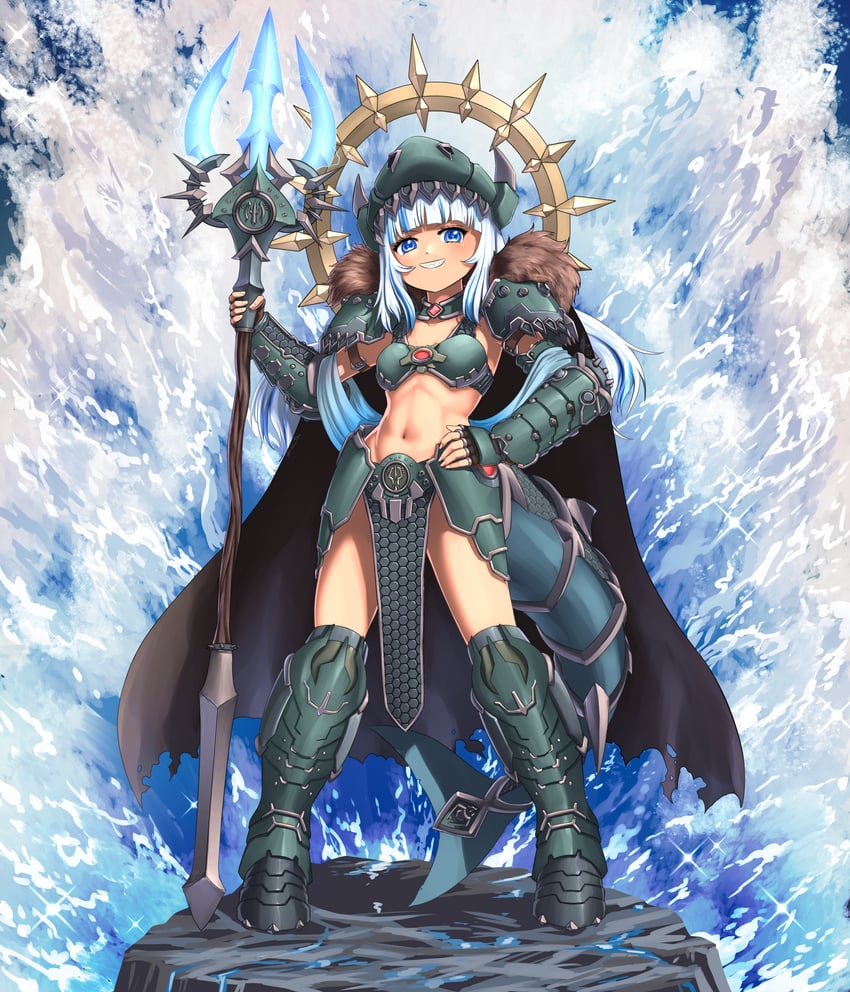 gawr gura (hololive and 4 more) drawn by substance20