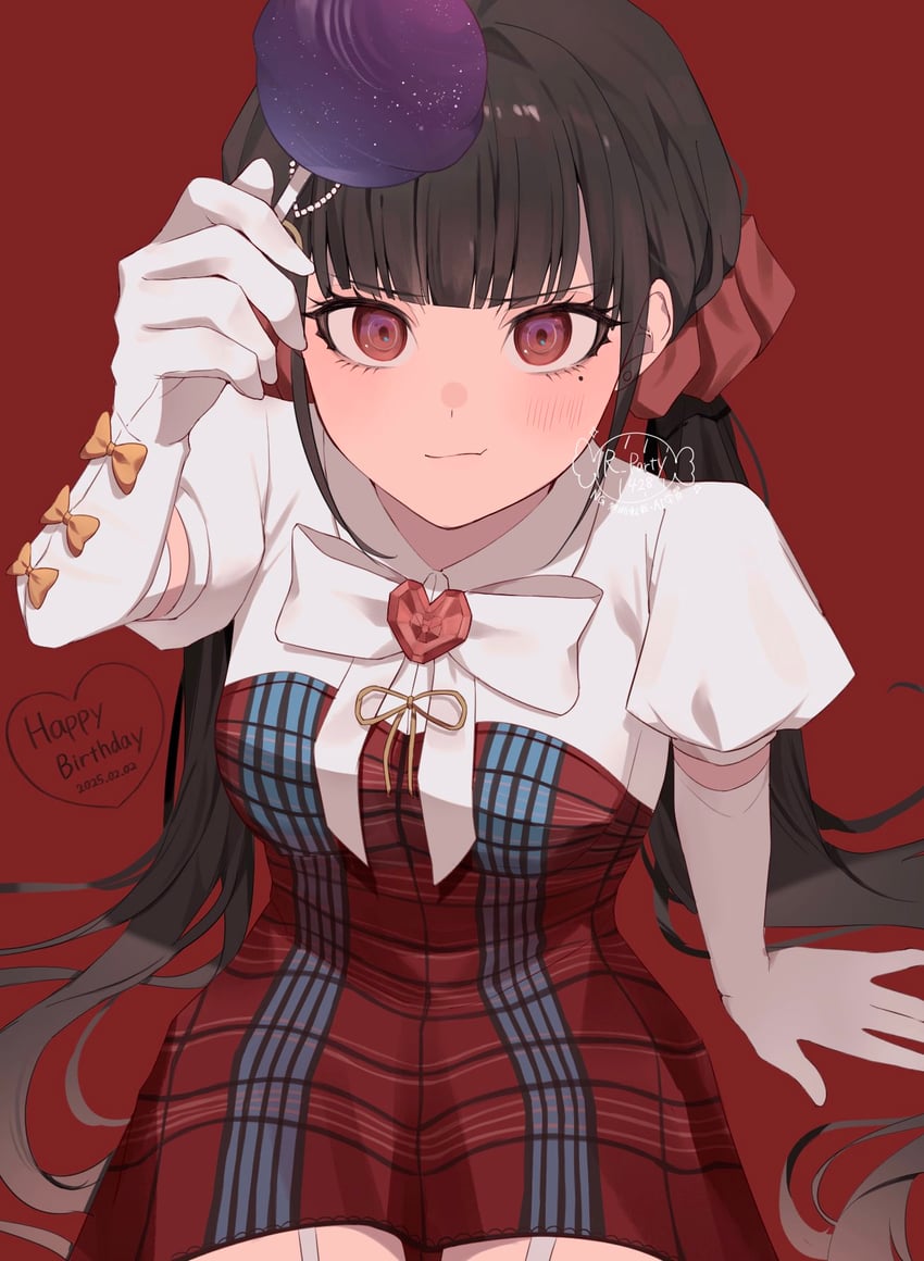 harukawa maki (danganronpa and 1 more) drawn by me_a_(r_party428)