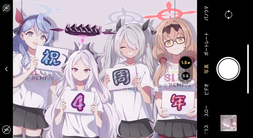 hina, ako, iori, and chinatsu (blue archive) drawn by yukimi_unagi