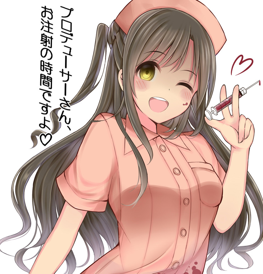 shimamura uzuki (idolmaster and 1 more) drawn by mizukoshi_(marumi)
