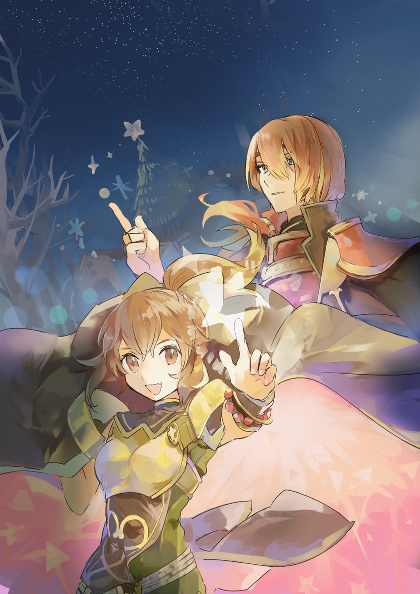 delthea and luthier (fire emblem and 1 more) drawn by hukashin