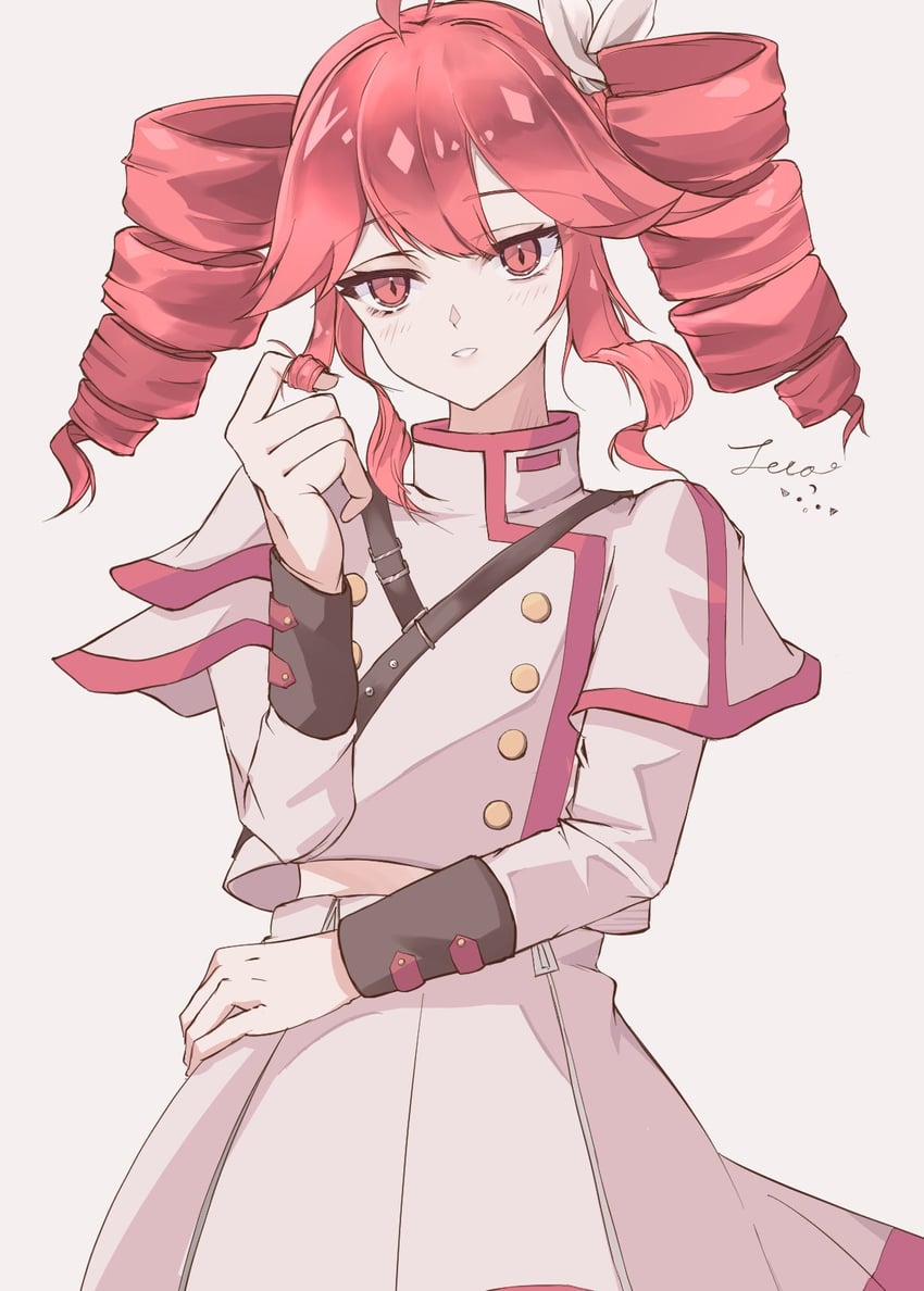 kasane teto (utau and 1 more) drawn by ramie_li
