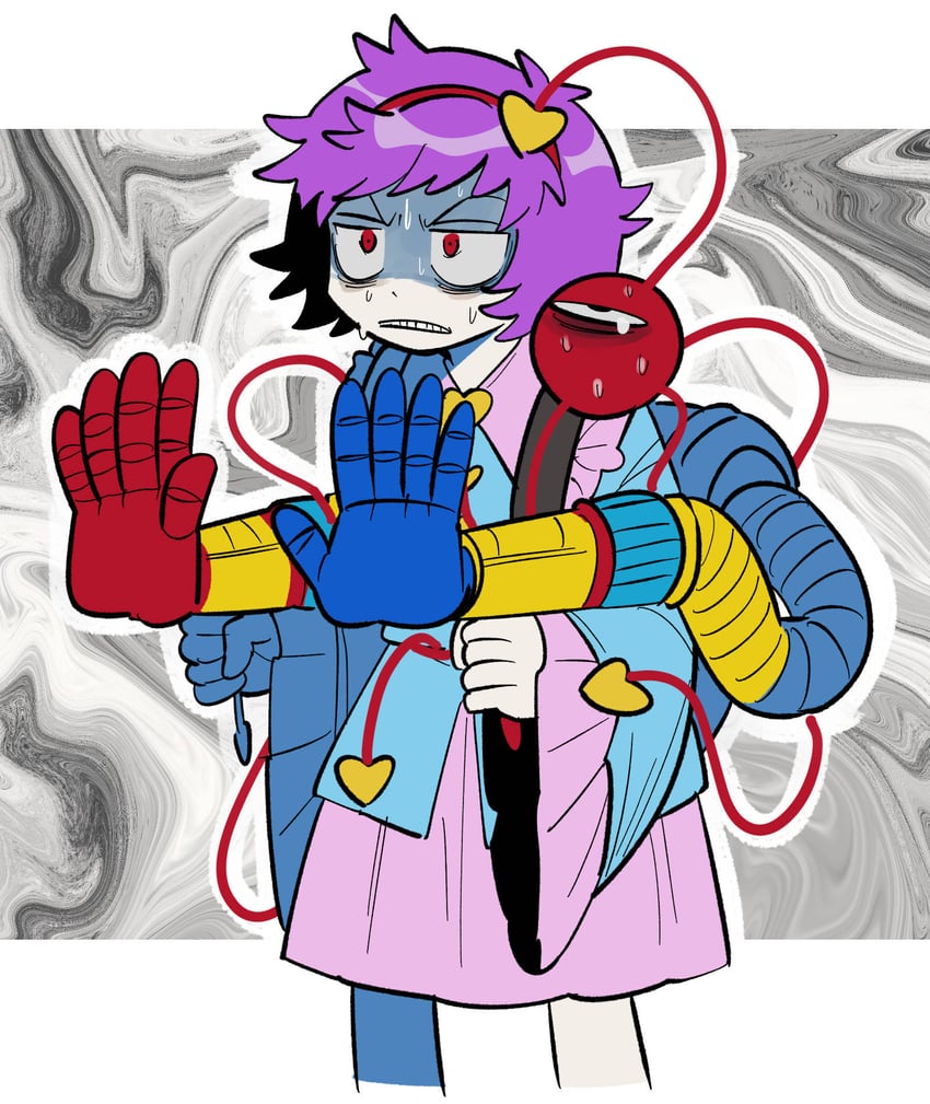 komeiji satori (touhou and 1 more) drawn by furukawa_(yomawari)