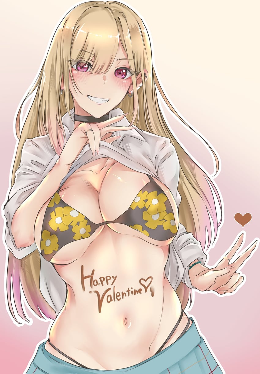 kitagawa marin (sono bisque doll wa koi wo suru) drawn by kanikoro8
