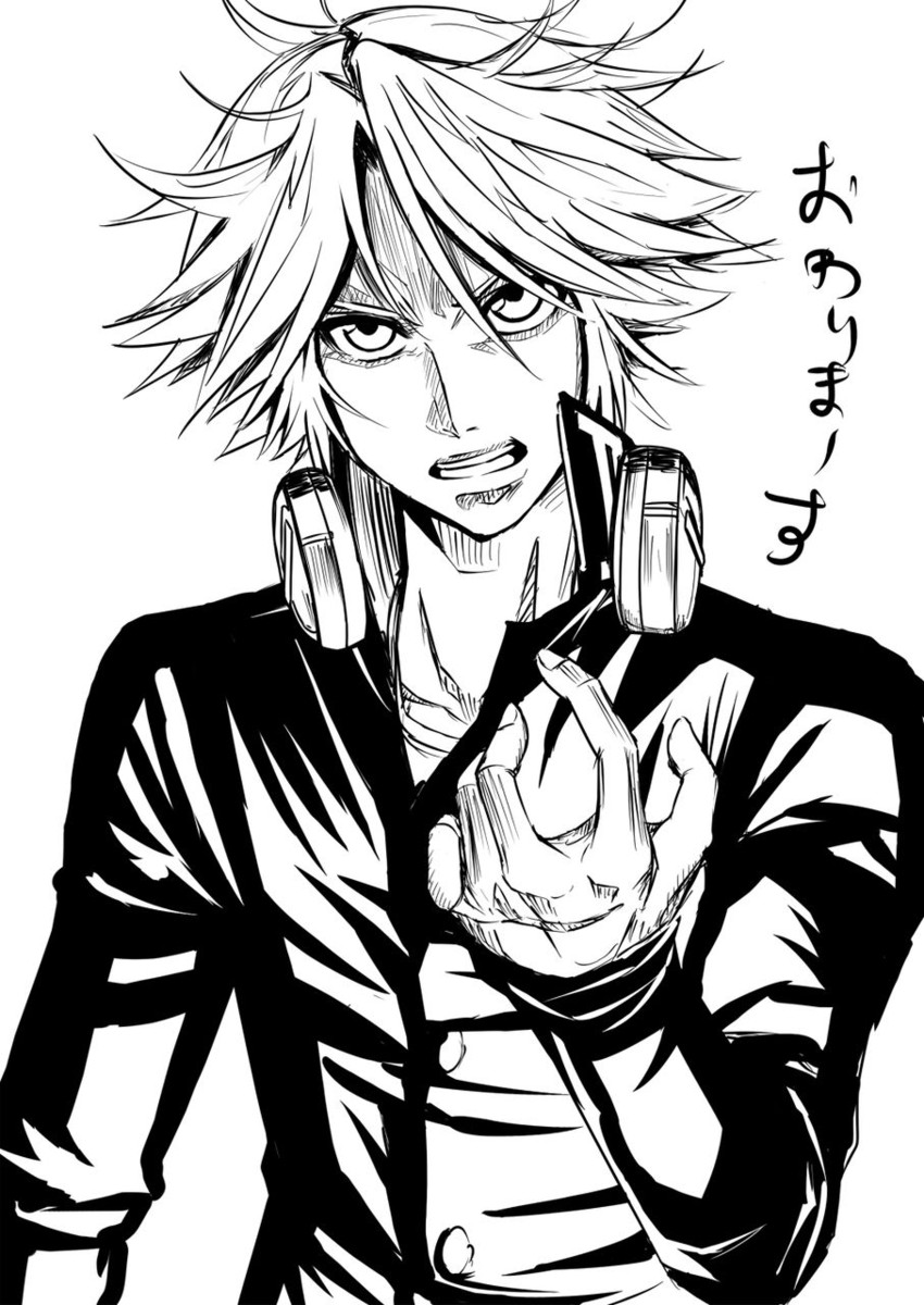 hanamura yousuke (persona and 1 more) drawn by suta_furachina
