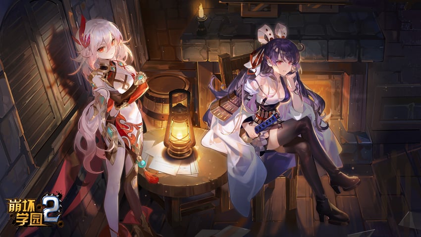 fu hua and hokushin mei (honkai and 1 more)