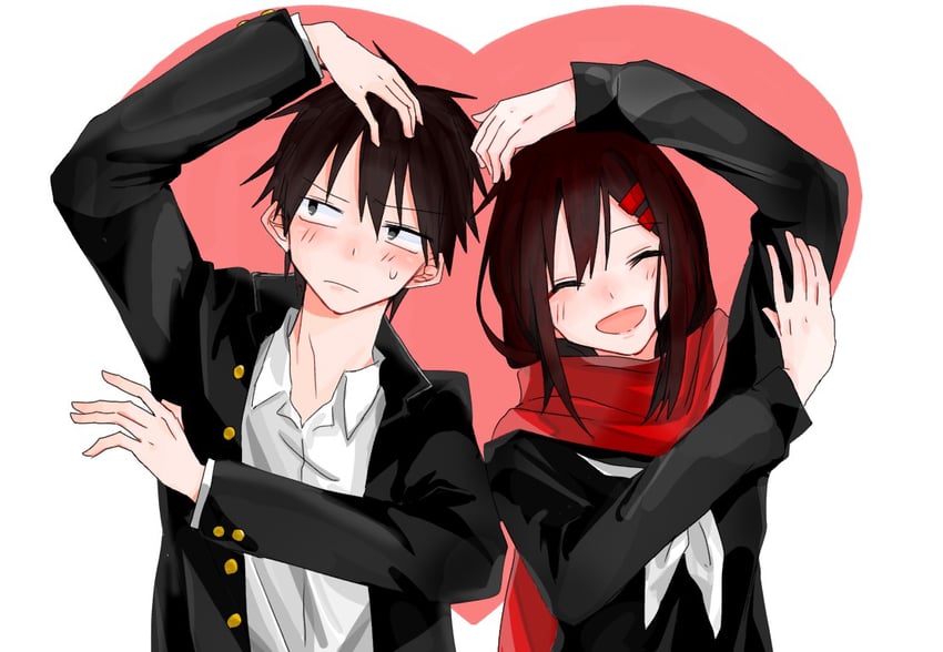 tateyama ayano and kisaragi shintarou (kagerou project) drawn by muminn55555