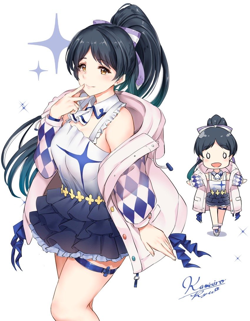 hazuki ren (love live! and 1 more) drawn by kamishiro_ryuu