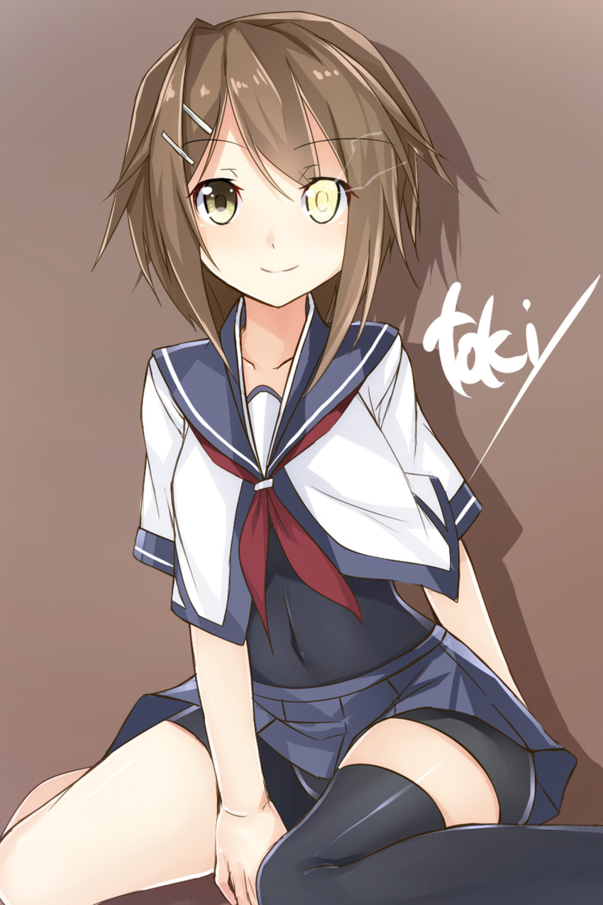 furutaka and furutaka kai ni (kantai collection) drawn by toki/