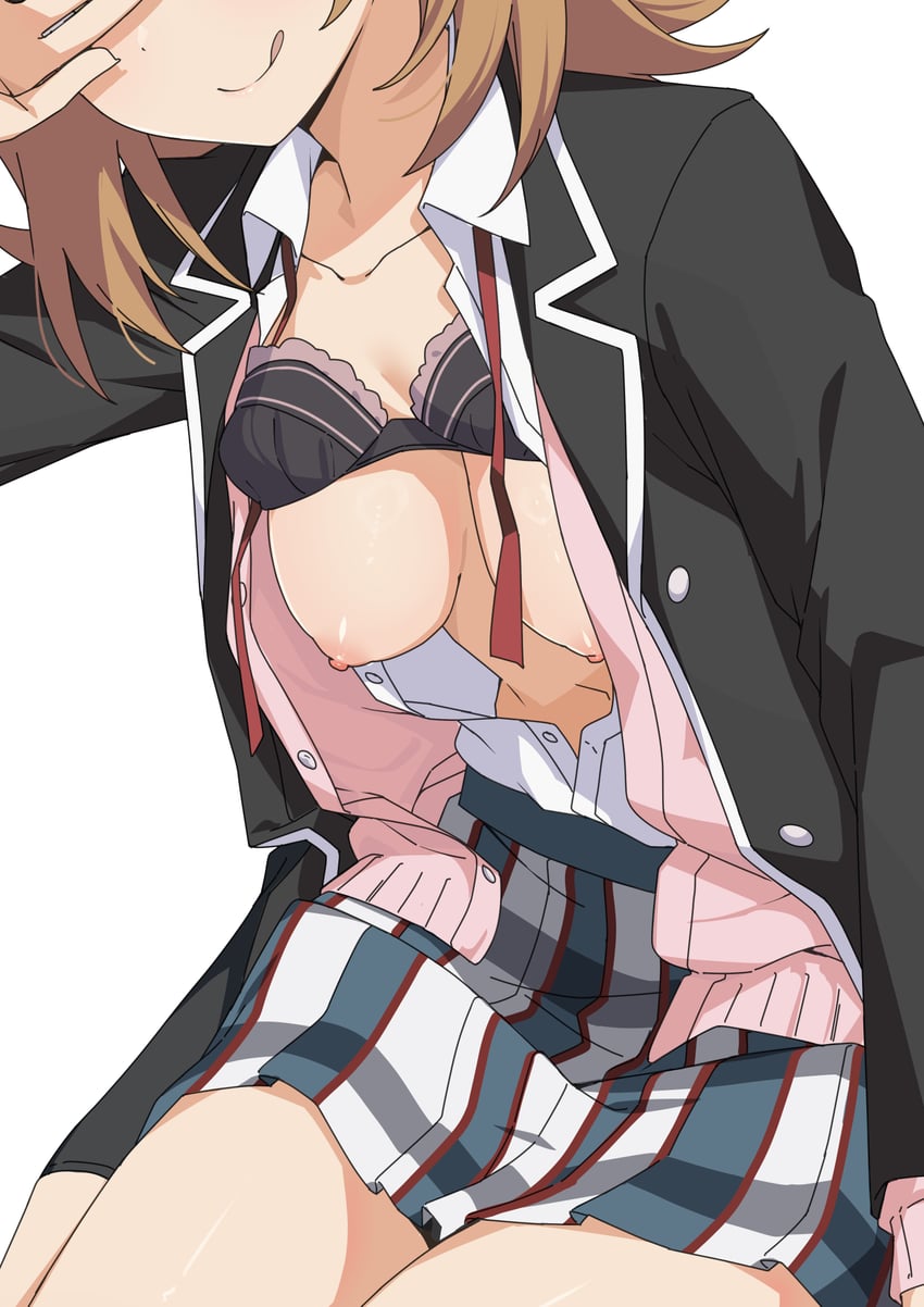isshiki iroha (yahari ore no seishun lovecome wa machigatteiru.) drawn by morisobo