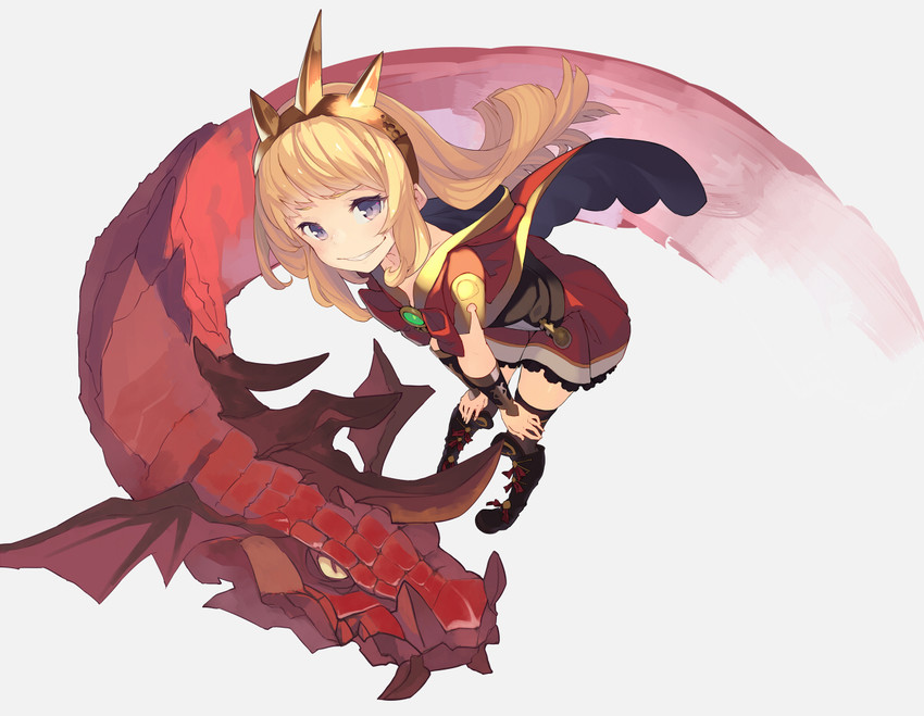 cagliostro and ouroboros (granblue fantasy) drawn by yoo_(tabi_no_shiori)