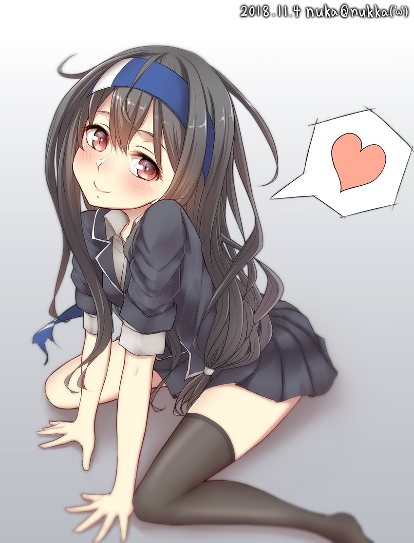 hatsushimo and hatsushimo kai ni (kantai collection) drawn by nuka_(nvkka)