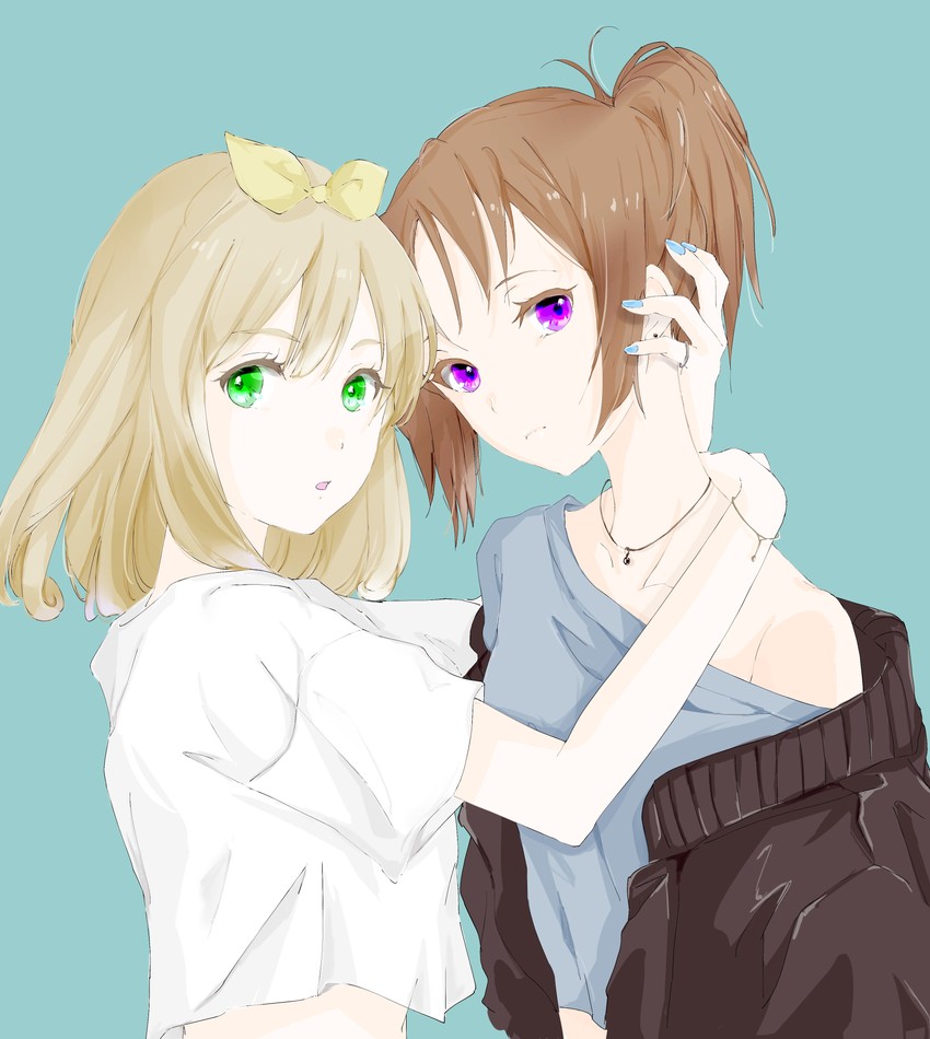 nakagawa natsuki and yoshikawa yuuko (hibike! euphonium and 1 more) drawn by po2tasow