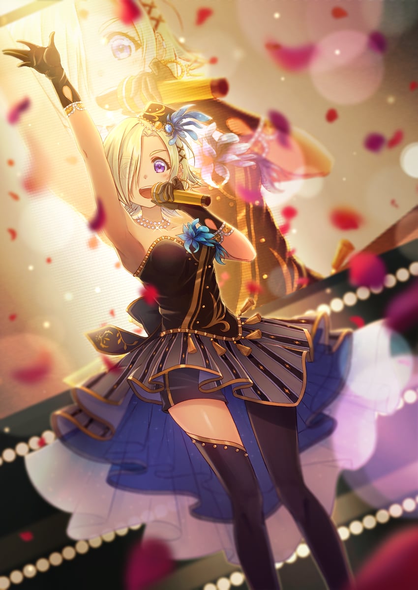 mia taylor (love live! and 2 more) drawn by macken666