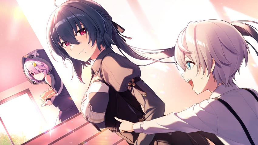 raven, lyle collodi, and sora (honkai and 1 more) drawn by yamabukiiro