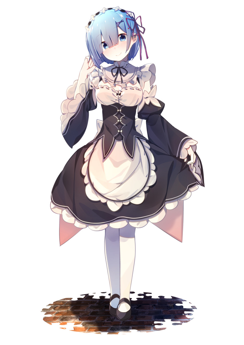rem (re:zero kara hajimeru isekai seikatsu) drawn by benio_(dontsugel)