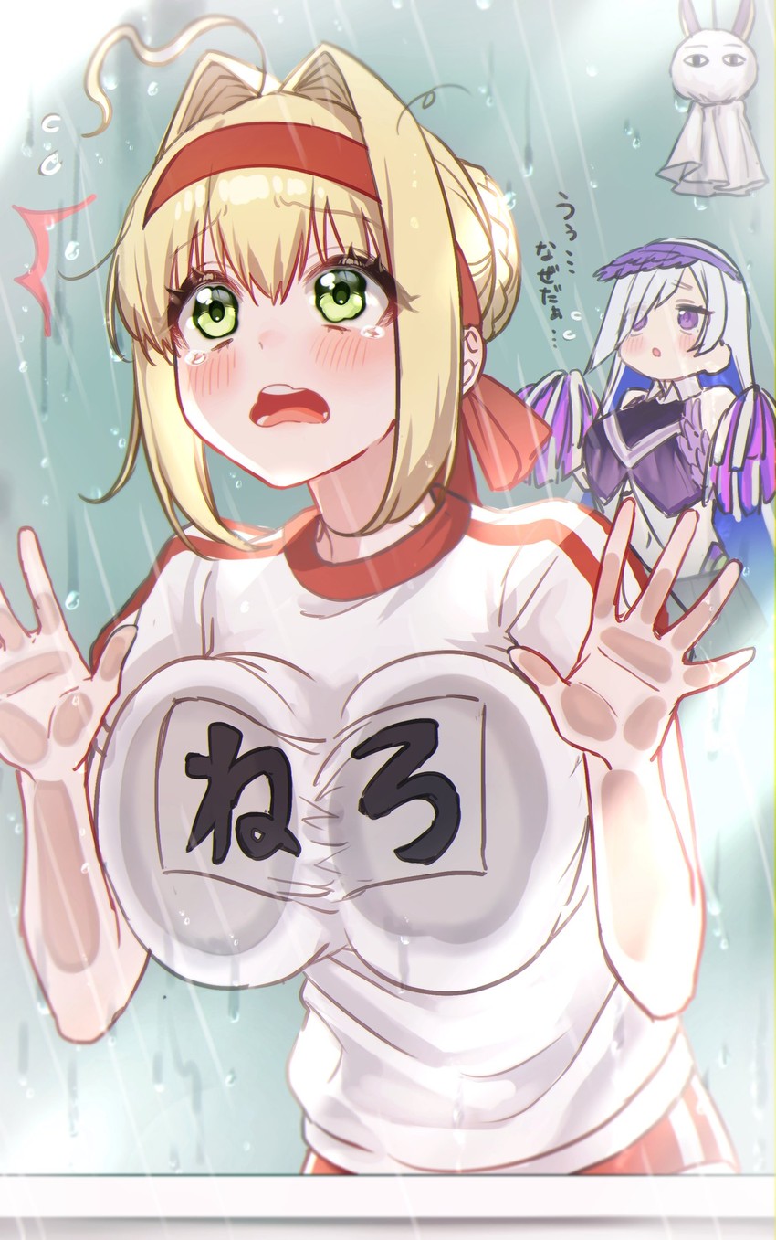 nero claudius, nitocris, medjed, and brynhild (fate and 1 more) drawn by yayoi_maka