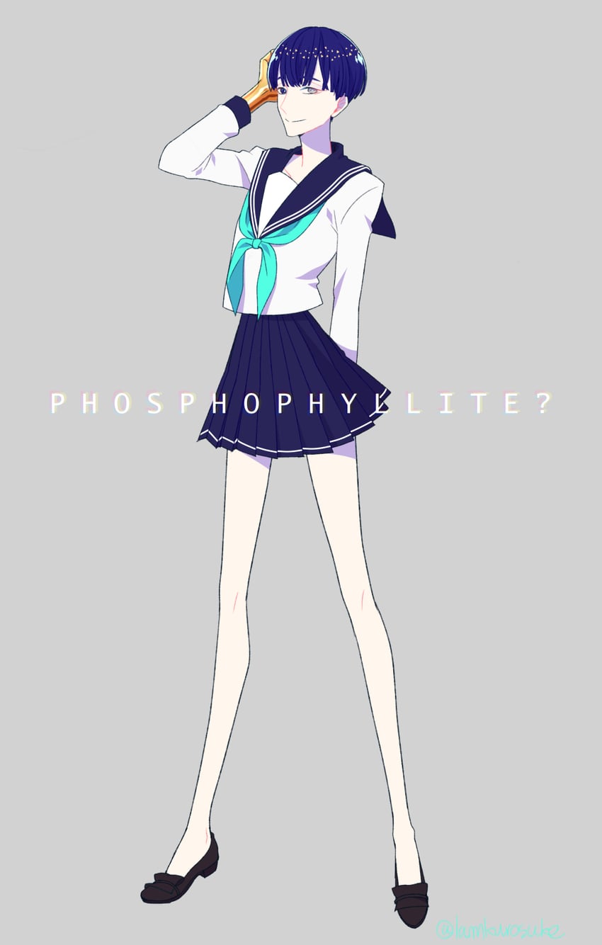 phosphophyllite (houseki no kuni) drawn by kuro_no_suke_(kurotu962kurotu)