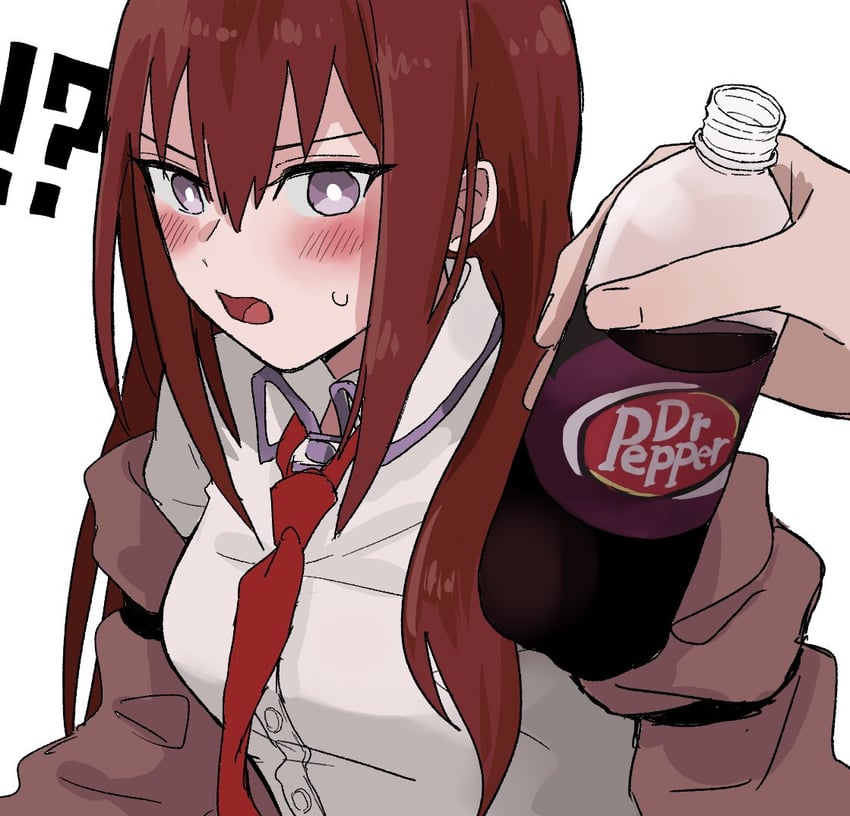 makise kurisu (science adventure and 1 more) drawn by suehiroch0