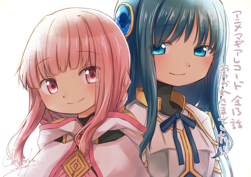 tamaki iroha and nanami yachiyo (mahou shoujo madoka magica and 1 more) drawn by itou_(ankocha-mgmg)