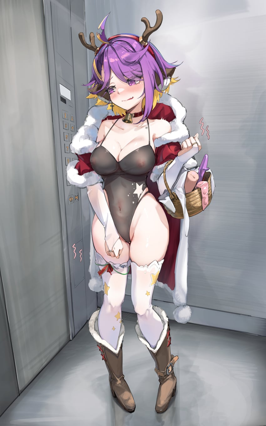 saya (nijisanji and 1 more) drawn by xun_li_eins