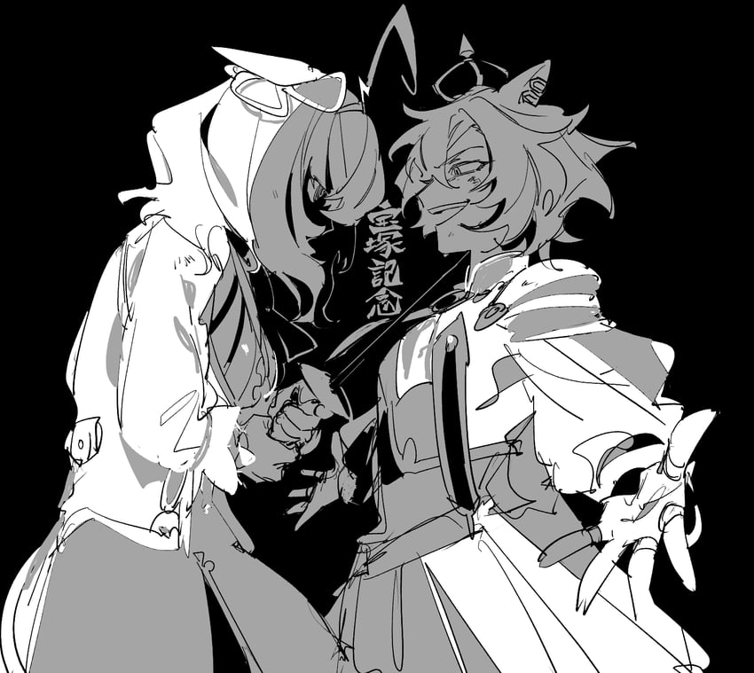 t.m. opera o and meisho doto (umamusume and 1 more) drawn by apios