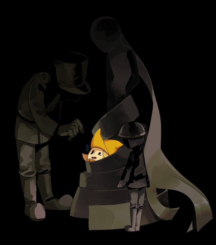 olivia, cutout soldier, and handaconda (mario and 2 more) drawn by mumumu57hiro