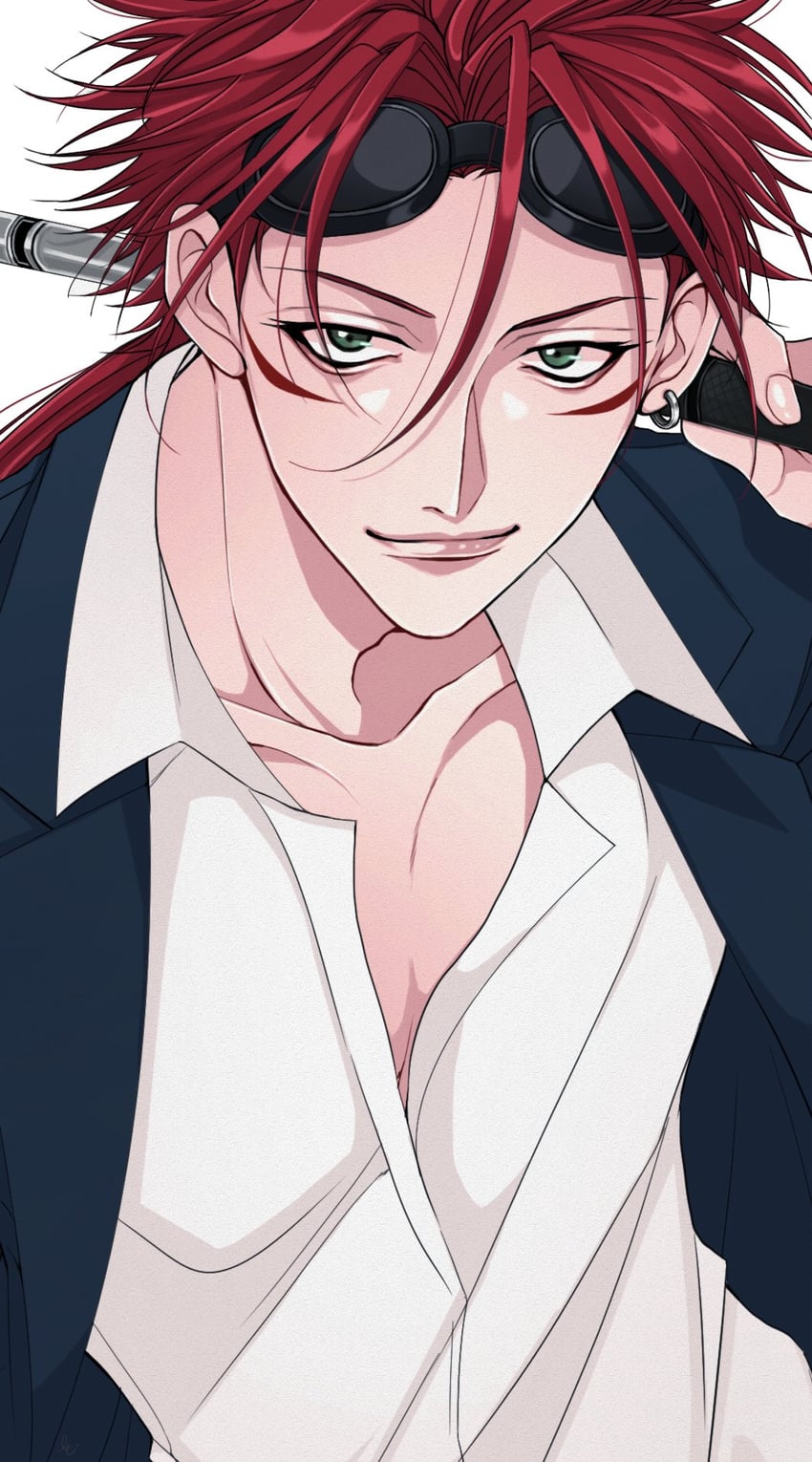 reno (final fantasy and 2 more) drawn by y_skk
