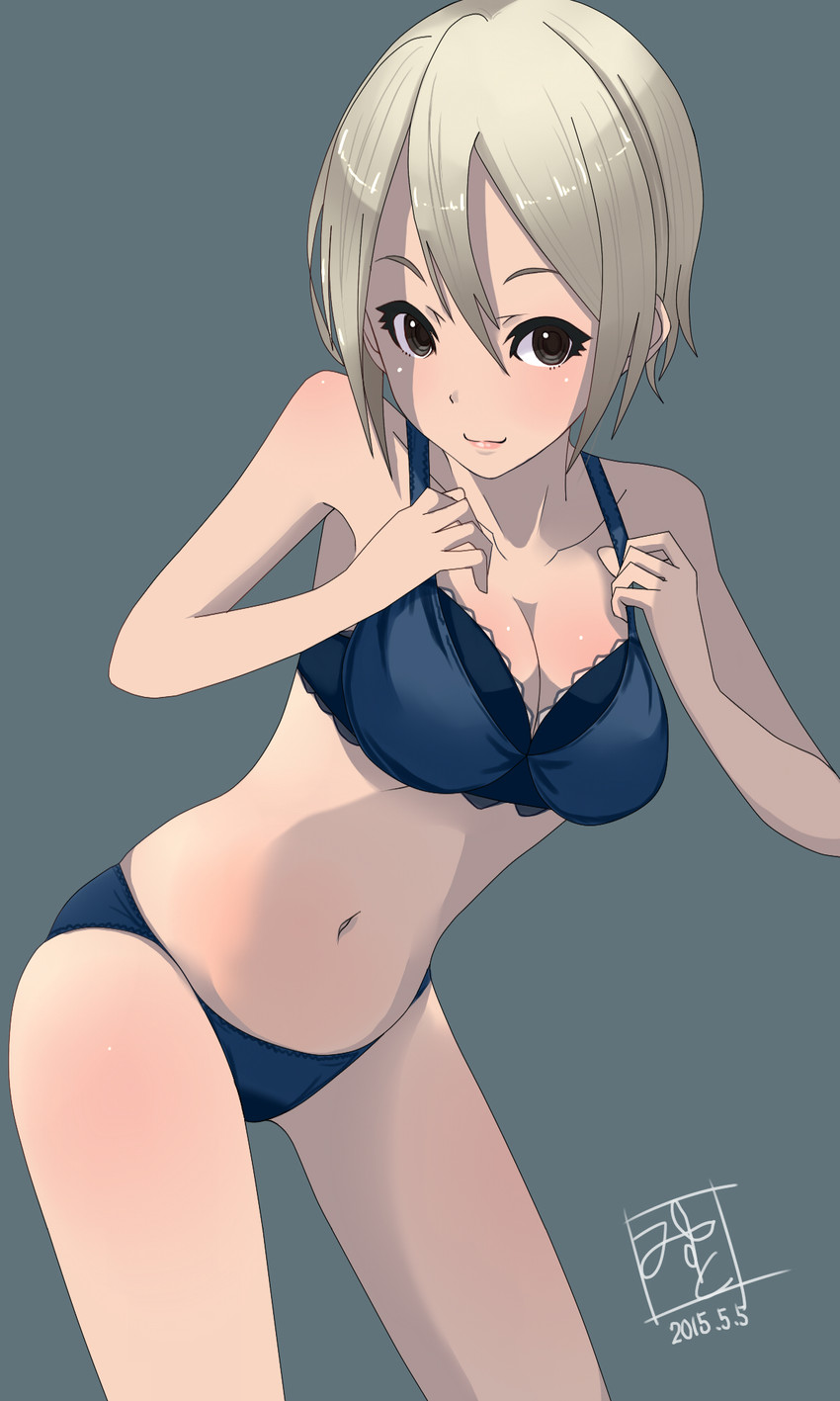 shiomi syuko (idolmaster and 1 more) drawn by mistrail