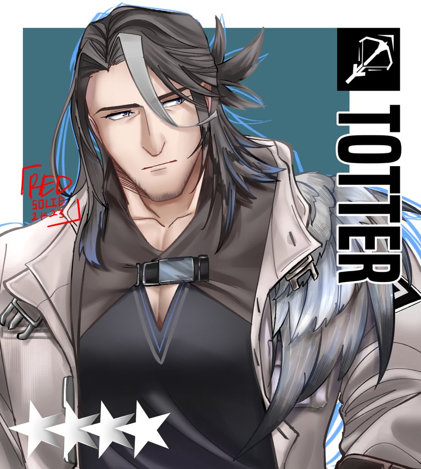 totter (arknights) drawn by redsolid01
