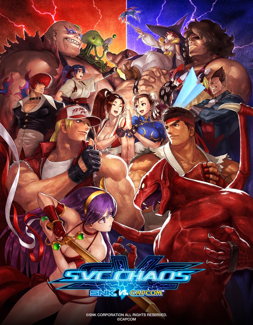 chun-li, shiranui mai, zero, ryu, zero(z), and 10 more (street fighter and 15 more) drawn by ogura_eisuke