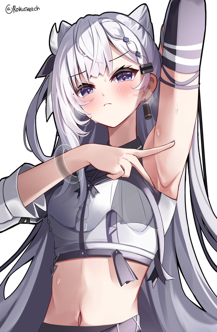 vestia zeta (hololive and 1 more) drawn by rokusketch