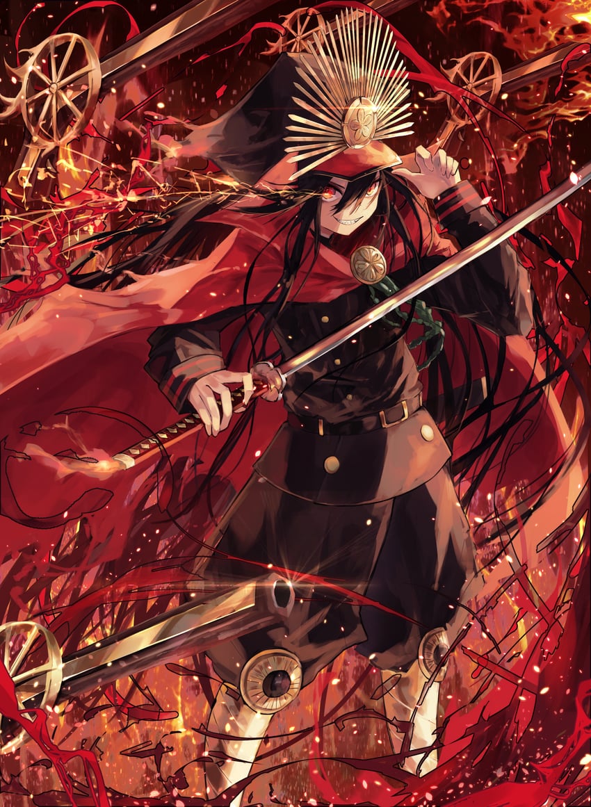 oda nobunaga (fate and 1 more) drawn by shinonome_tsukasa