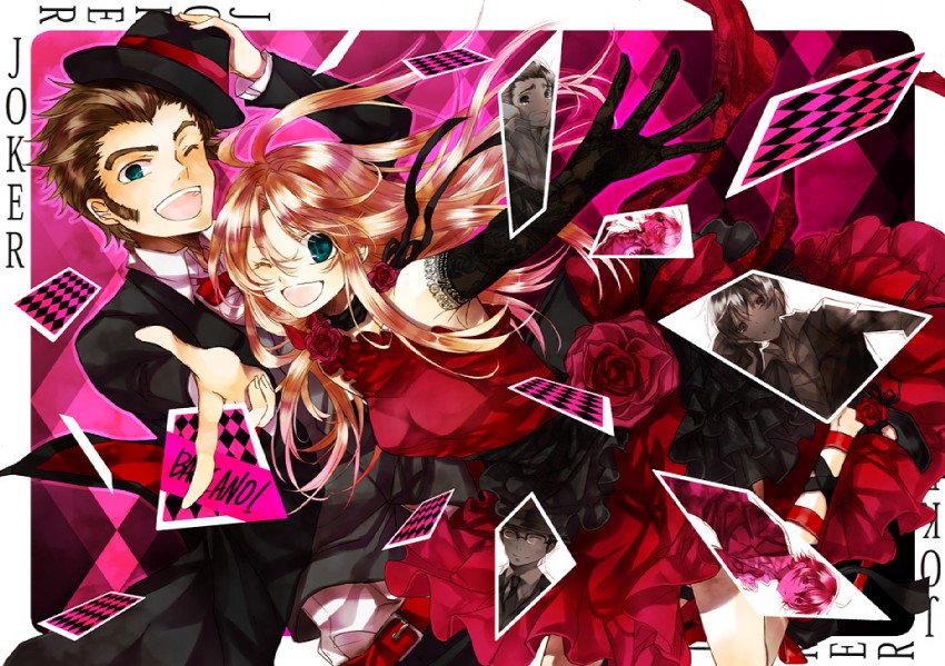 firo prochainezo, miria harvent, ennis, isaac dian, nice holystone, and 2 more (baccano!) drawn by taeko_(tao)