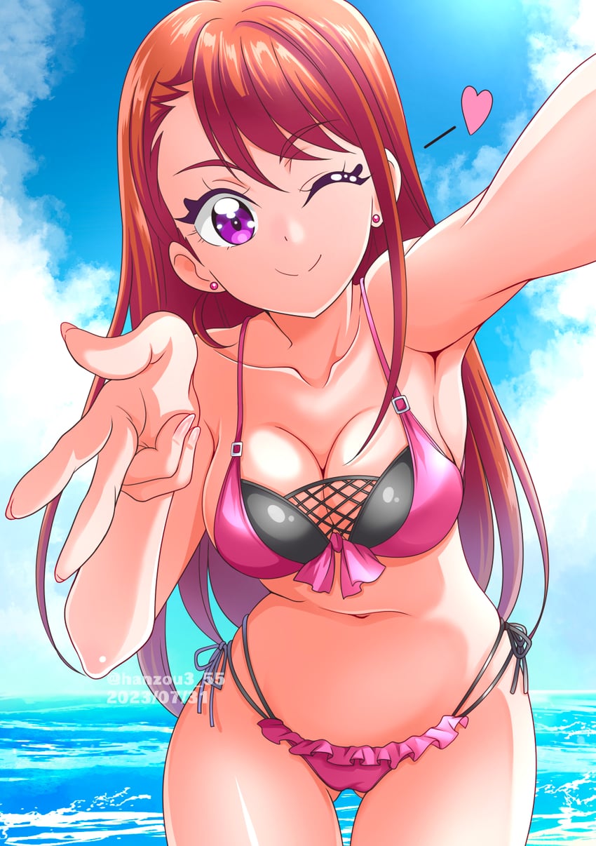 hijiri ageha (precure and 1 more) drawn by hanzou