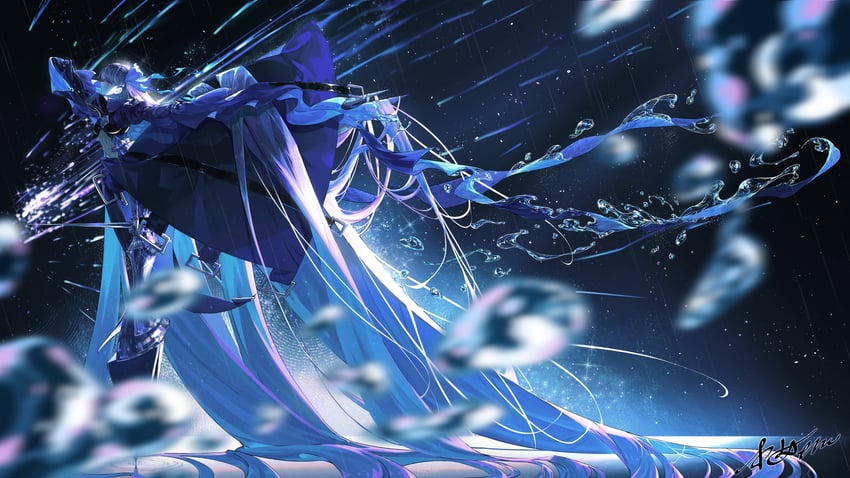 meltryllis (fate and 1 more) drawn by ddd-loong