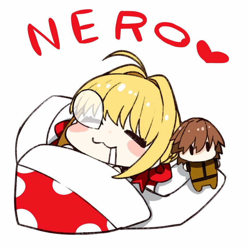 nero claudius and kishinami hakuno (fate and 1 more) drawn by kou_mashiro