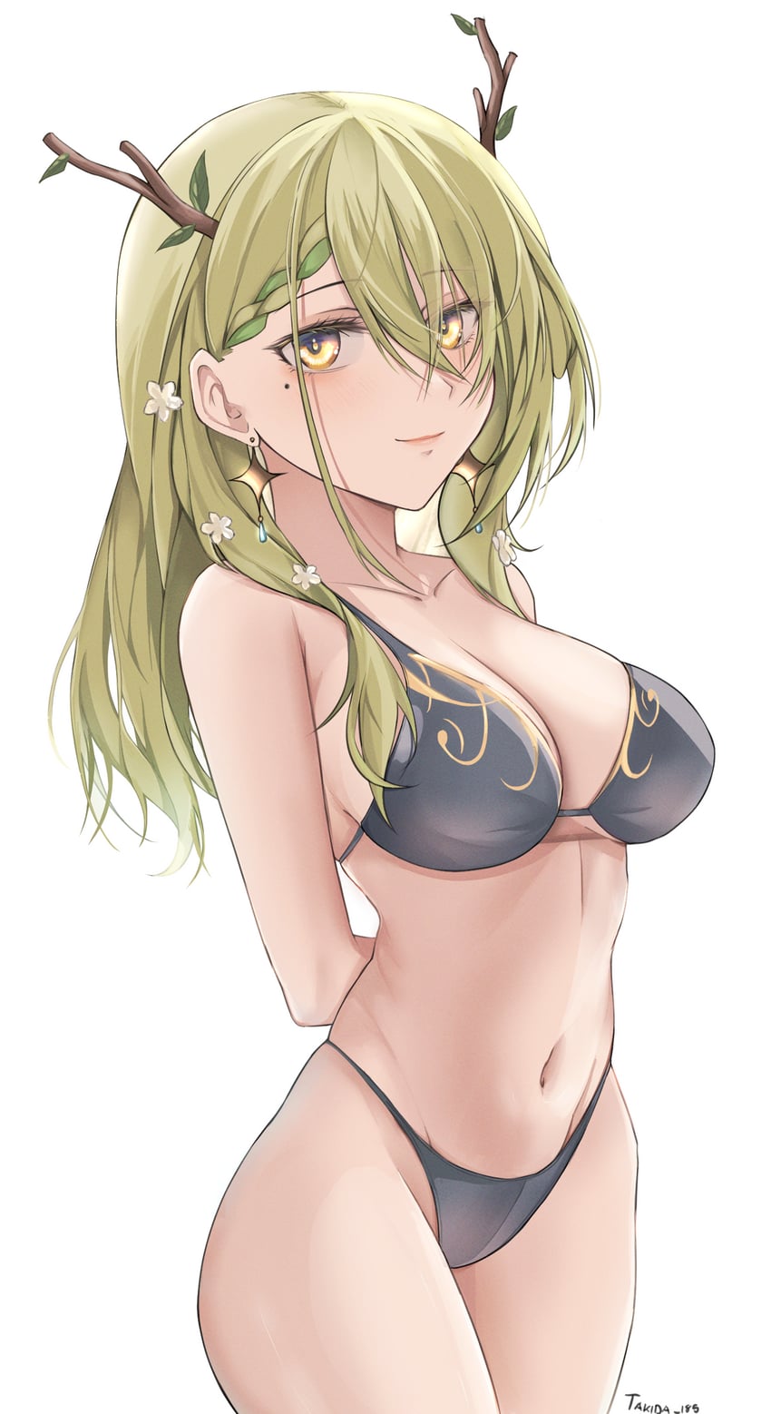 ceres fauna (hololive and 1 more) drawn by takida_185
