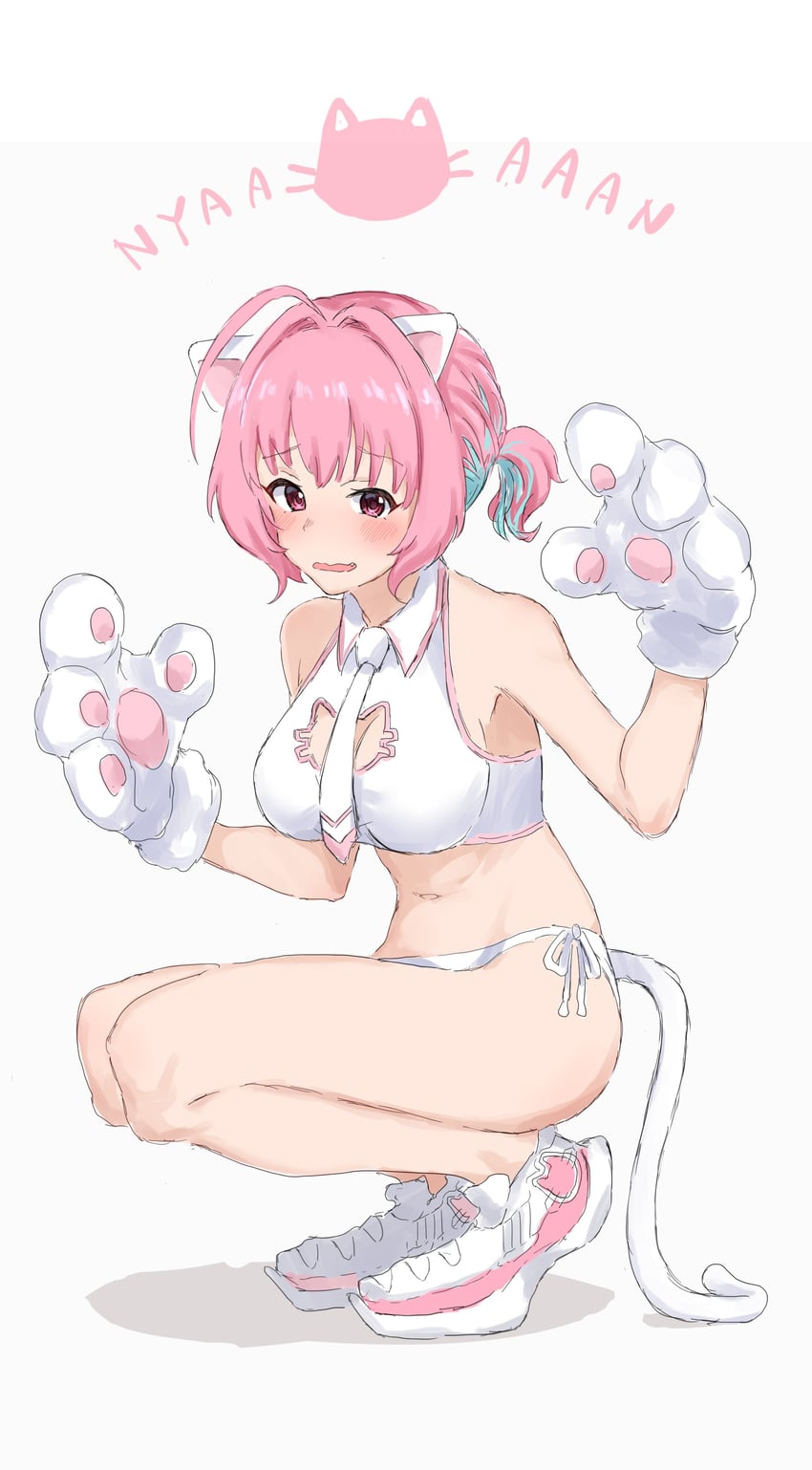 yumemi riamu (idolmaster and 1 more) drawn by wasabijoyu76